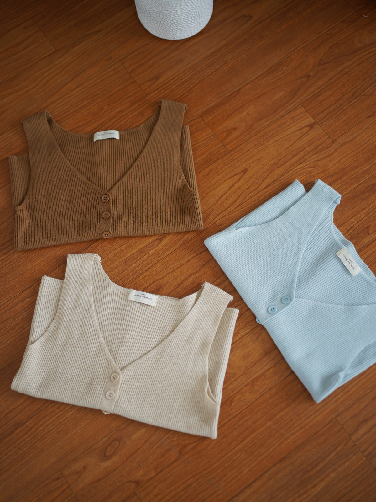 Fiona Knit V Tank