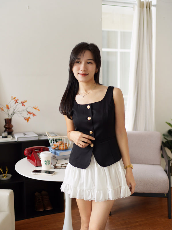 Lace Eyelet Skirt (with inner pant)