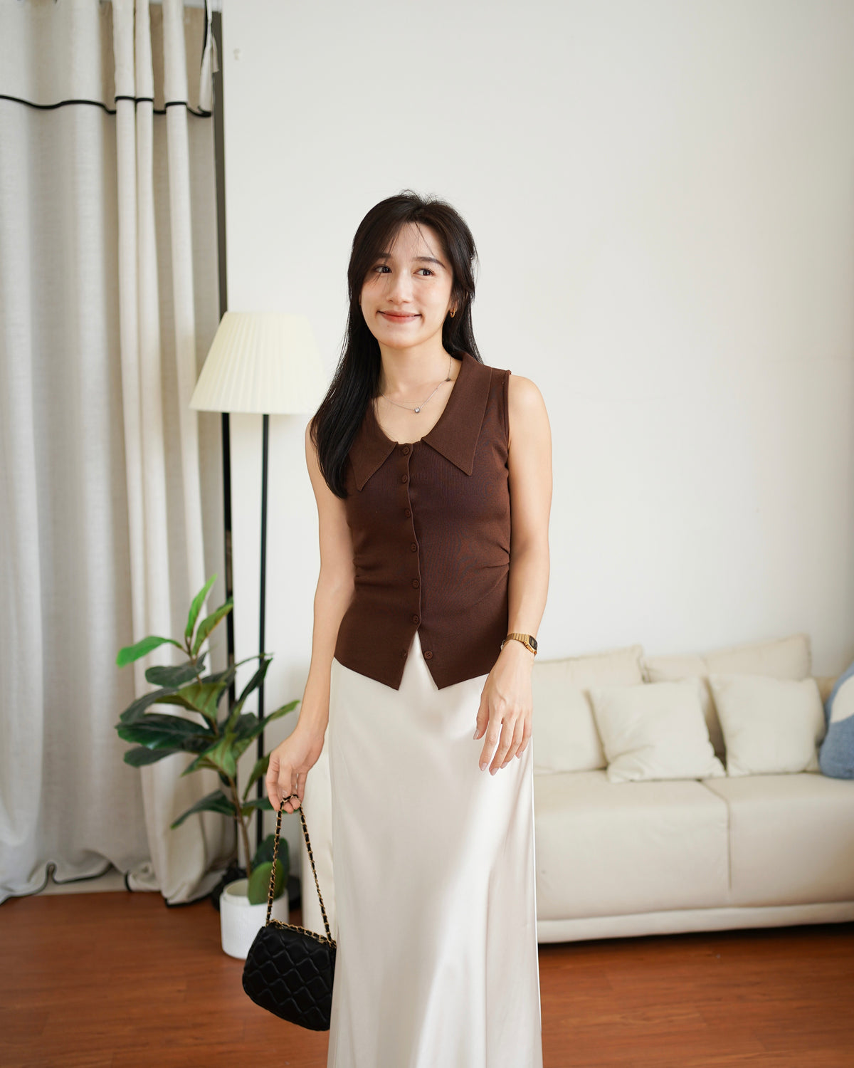 Amber Vest Top