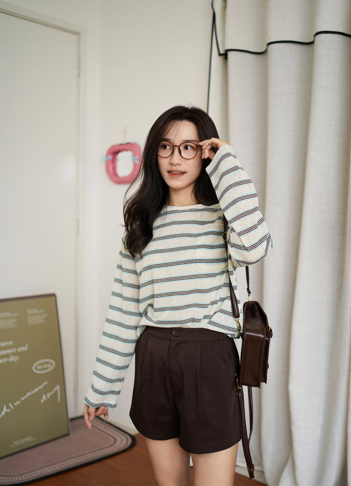 Mel Stripe Top