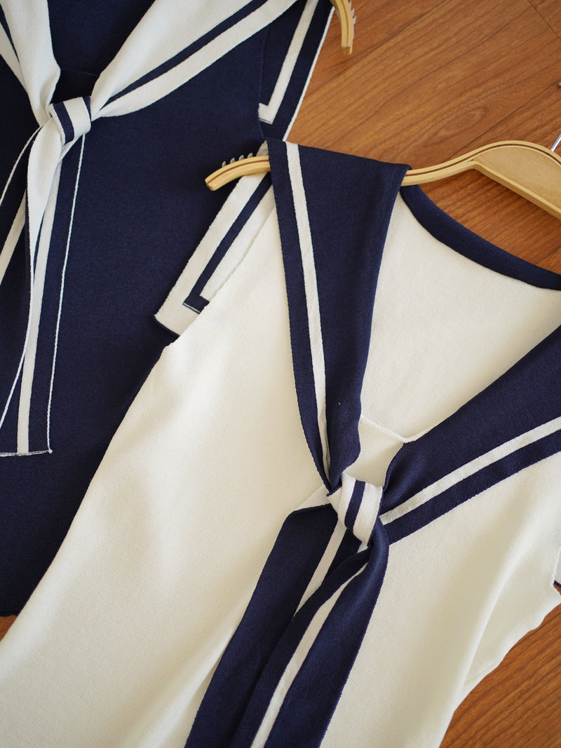 Sailor Knit Top