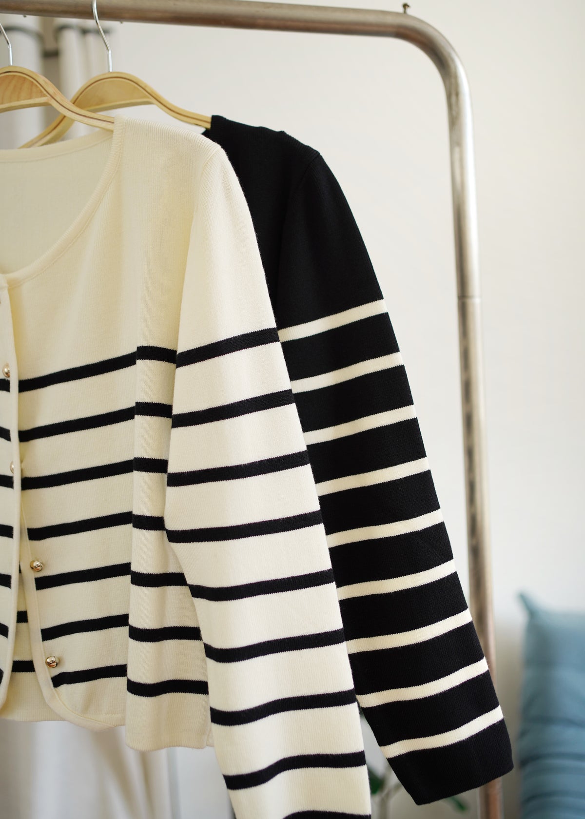 Arivere Knit Stripe Outer / Top