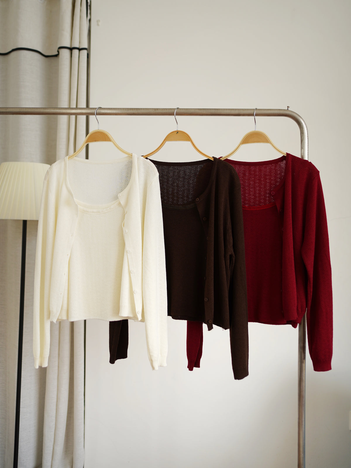 Harper Crochet Knit Tank Set