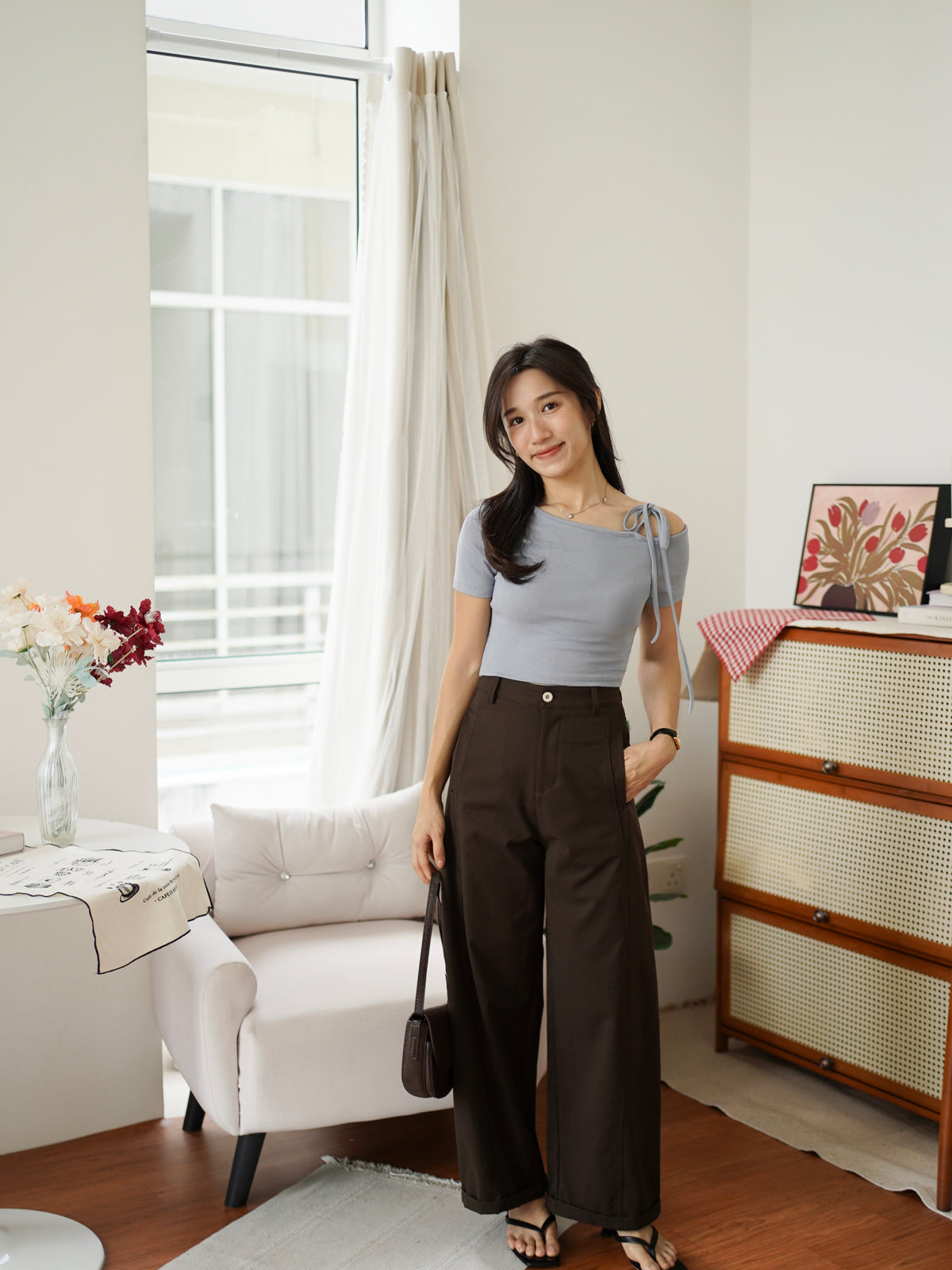 Arina Top - LovelyMadness Clothing Malaysia