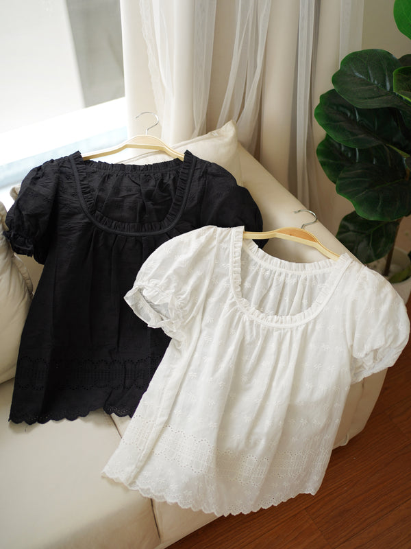 Hera Eyelet Top