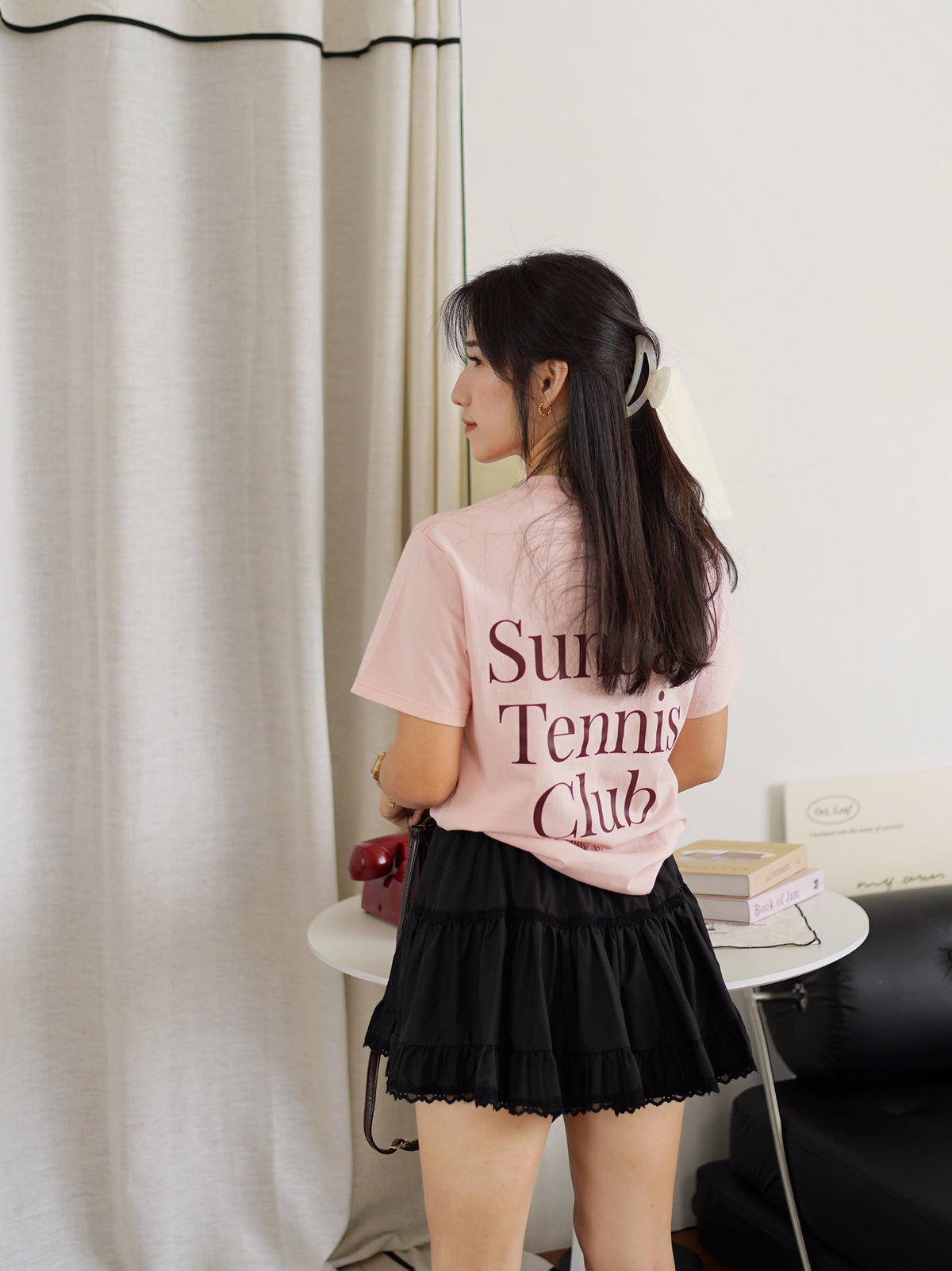 Lace Eyelet Skirt (with inner pant)