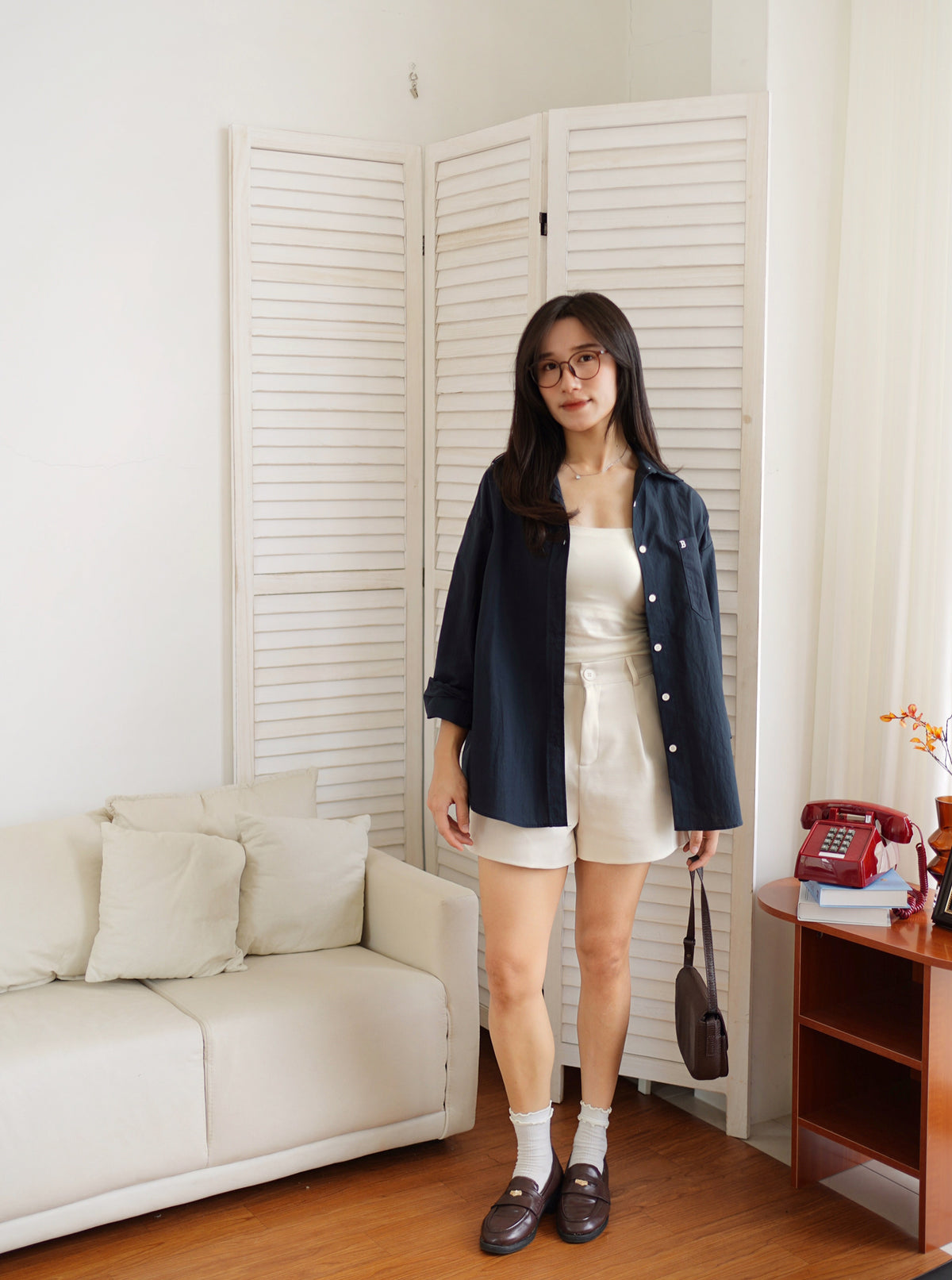 B Relax Button Shirt