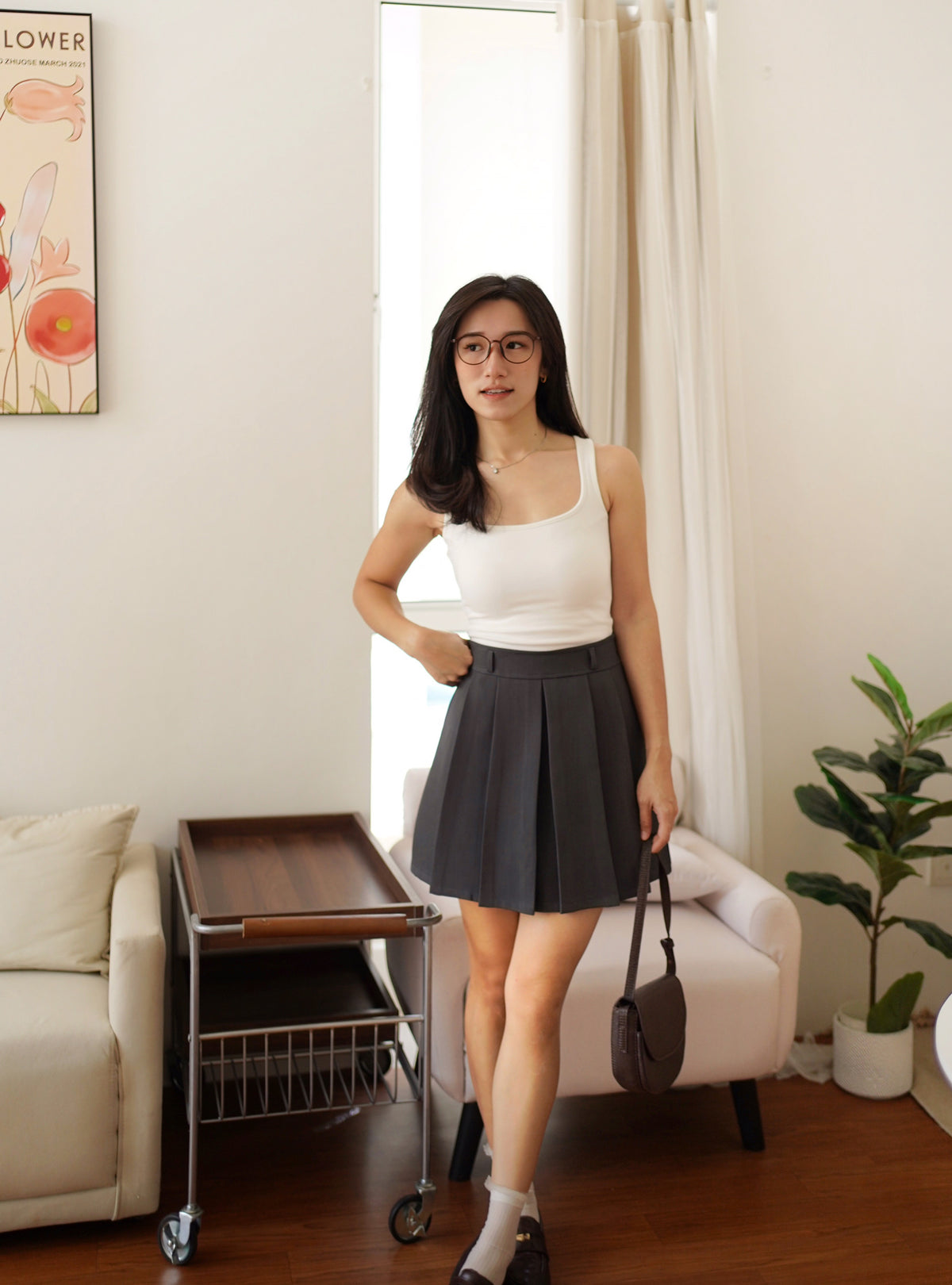 Alicia Scoop Padded Top