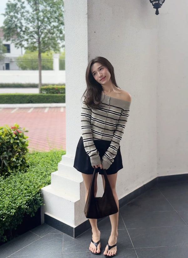 Terra Stripe Knit Top