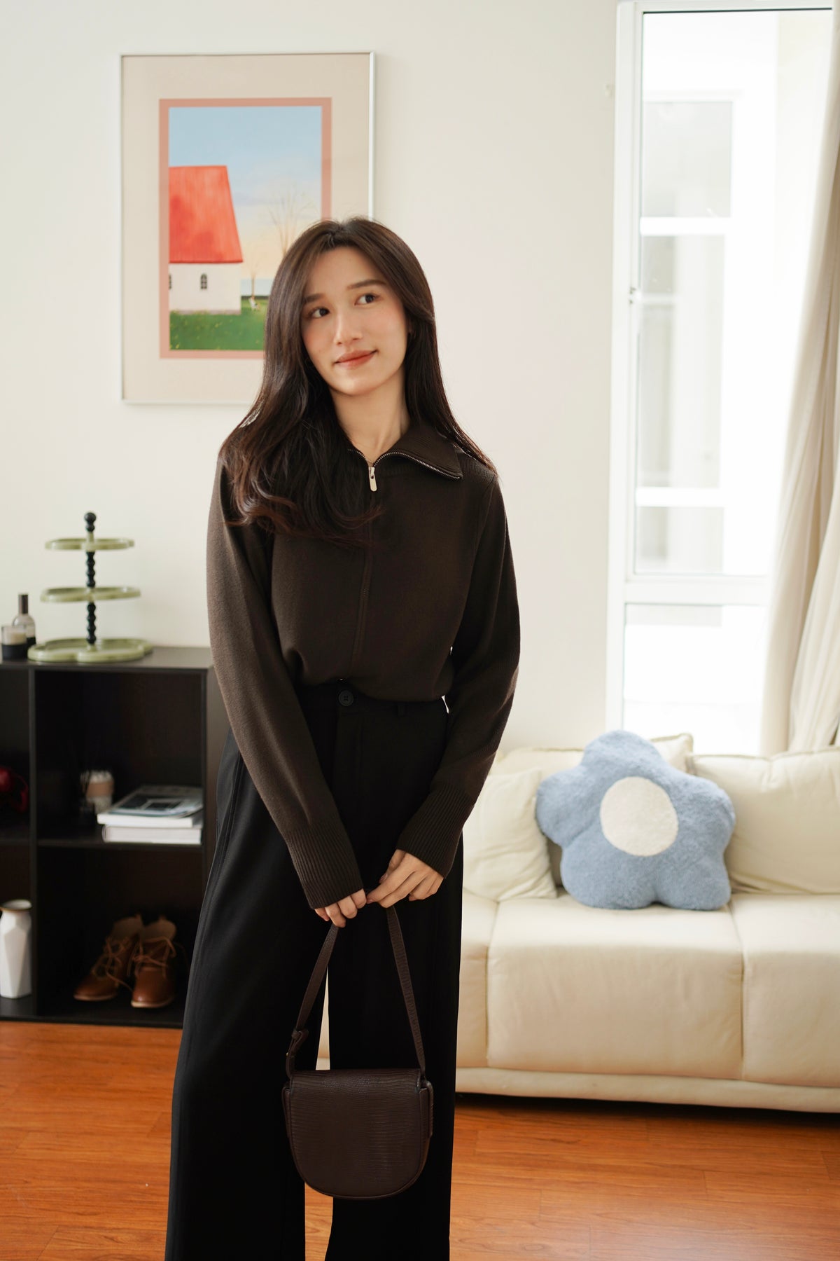 Sporty Chic Zip Pullover