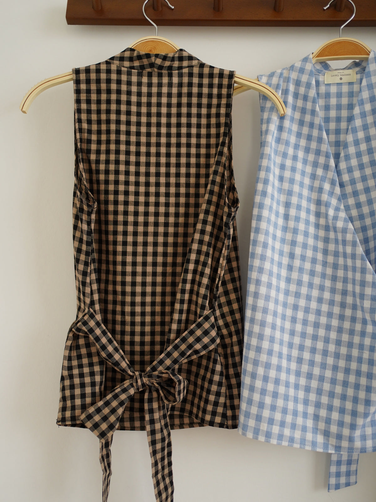 Serena Plaid Top