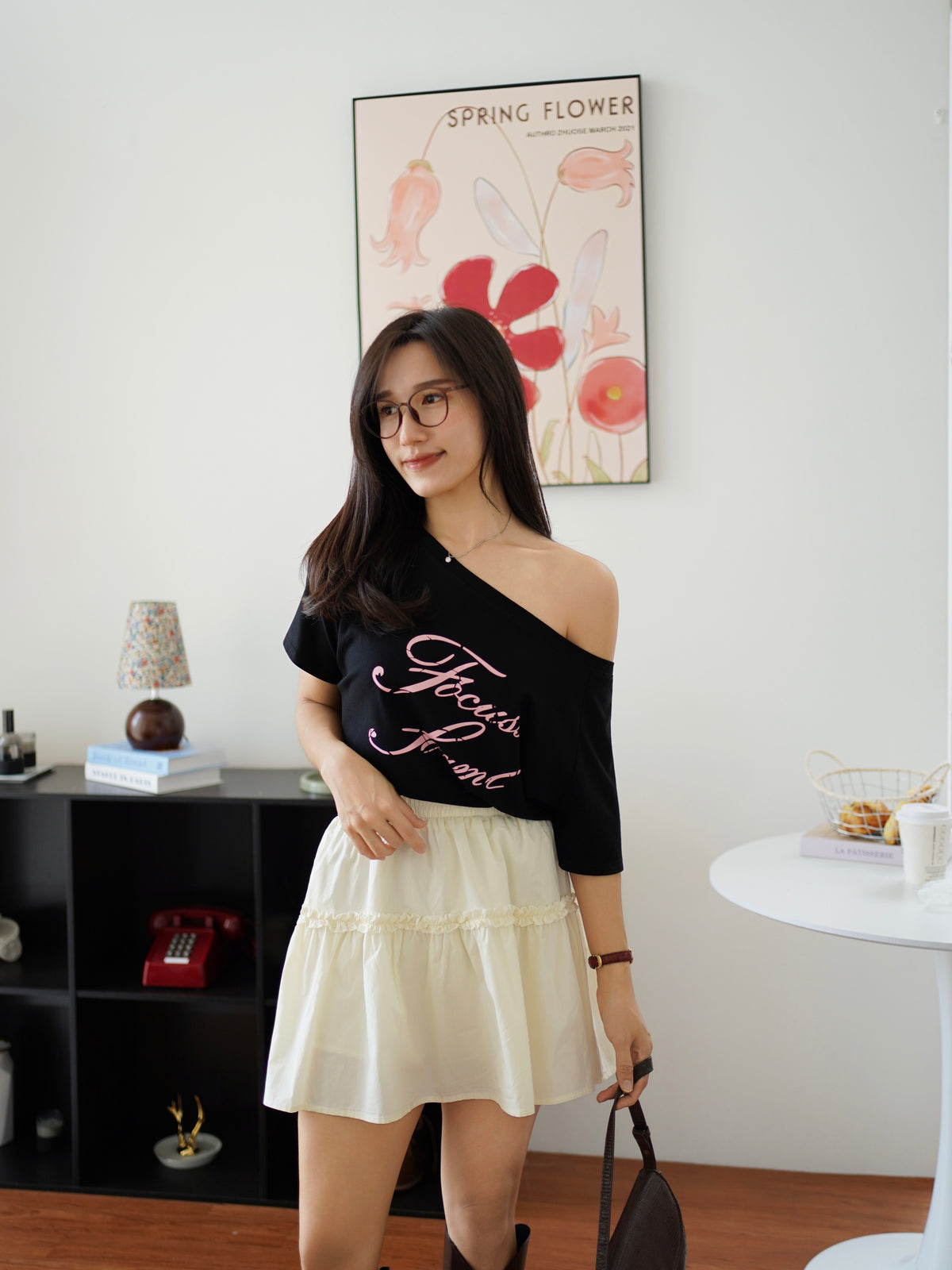 Wendy Oblique Top - LovelyMadness Clothing Malaysia
