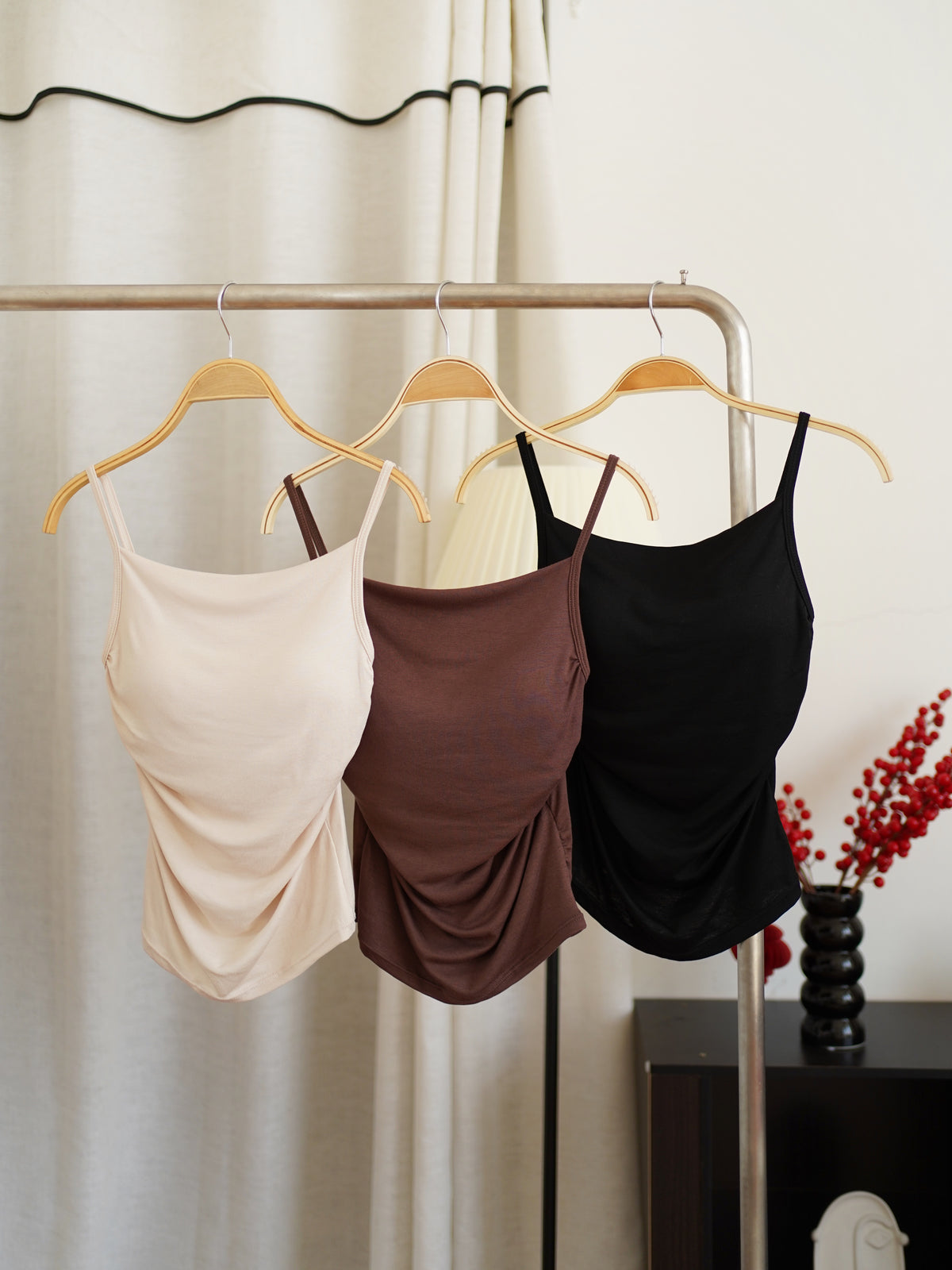 KYLA Cowl Padded Tank