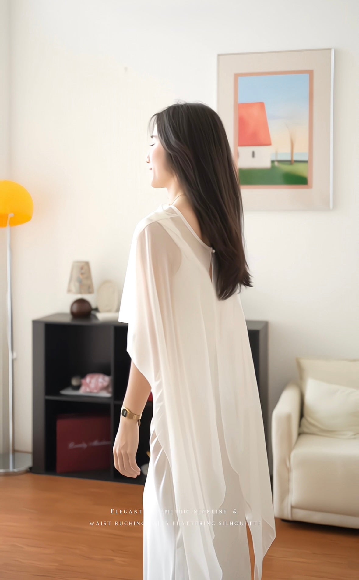 Elegant Mesh Shawl