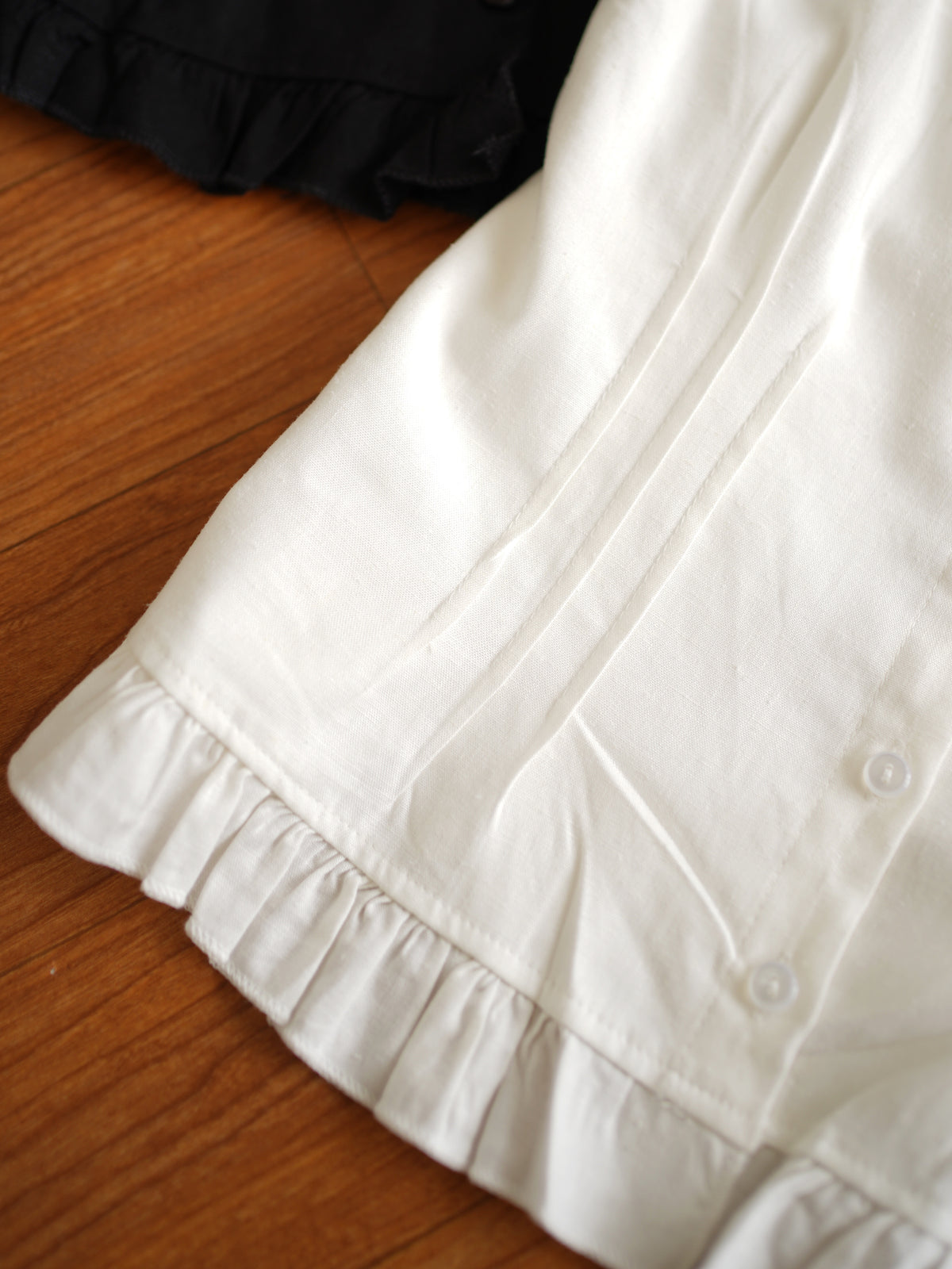 Vanessa Ruffle Button Cami