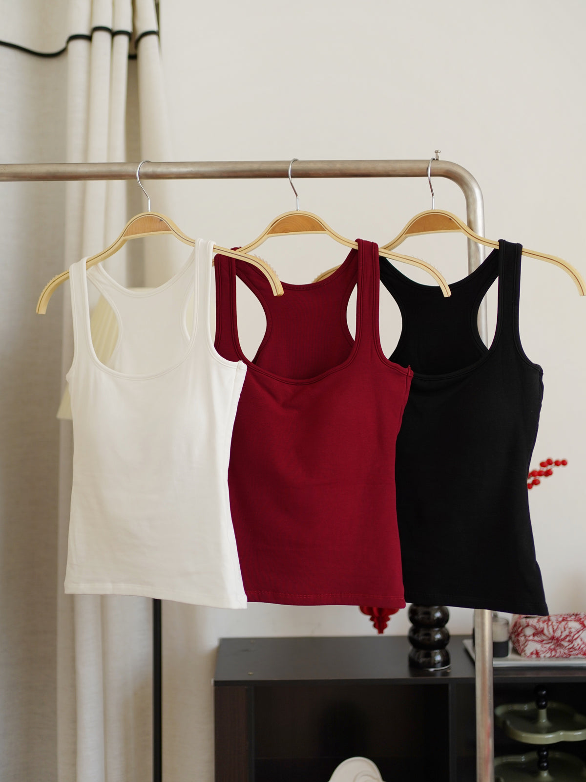 Alicia Scoop Padded Top