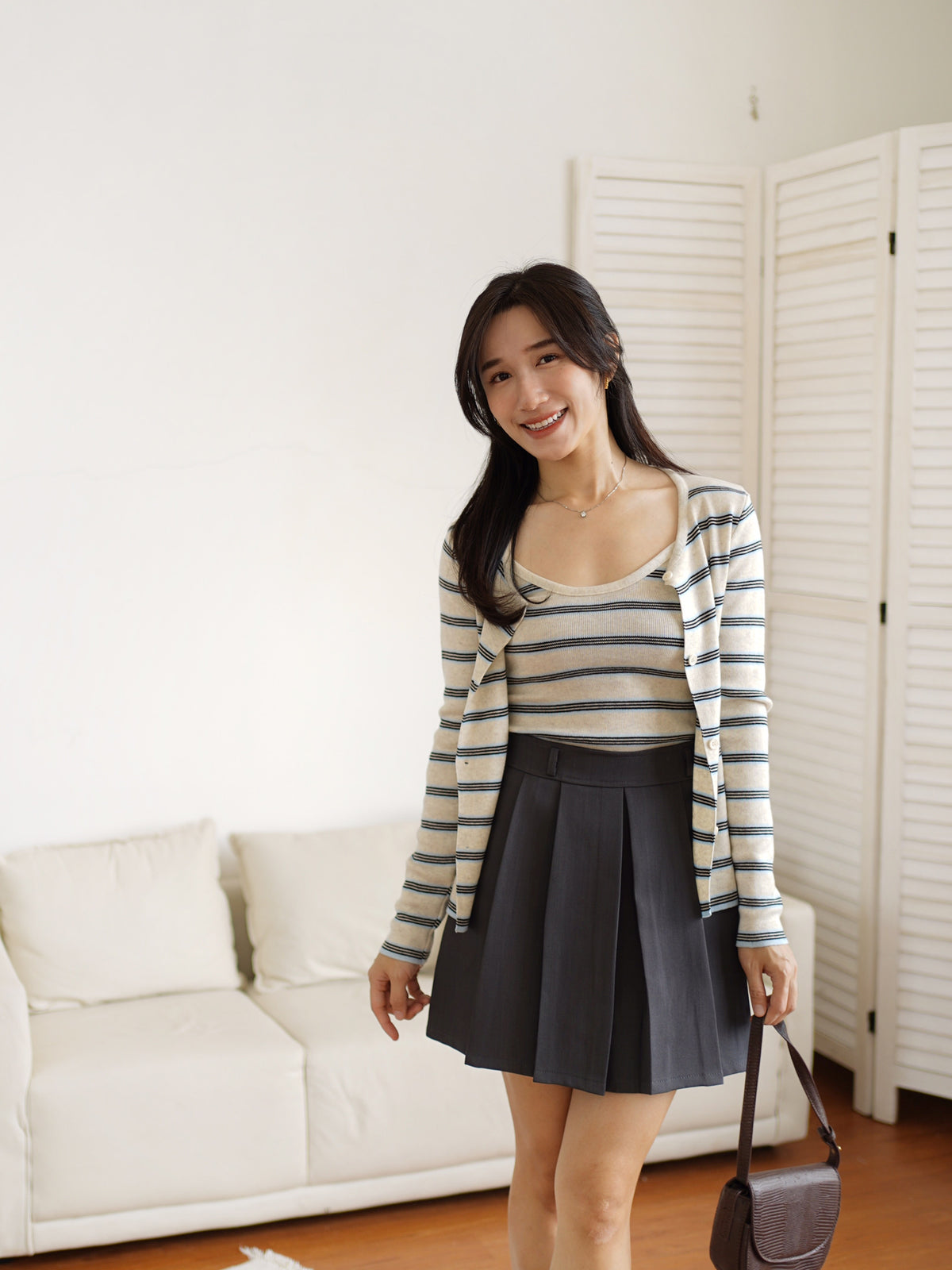 Janice Pleated Skirt