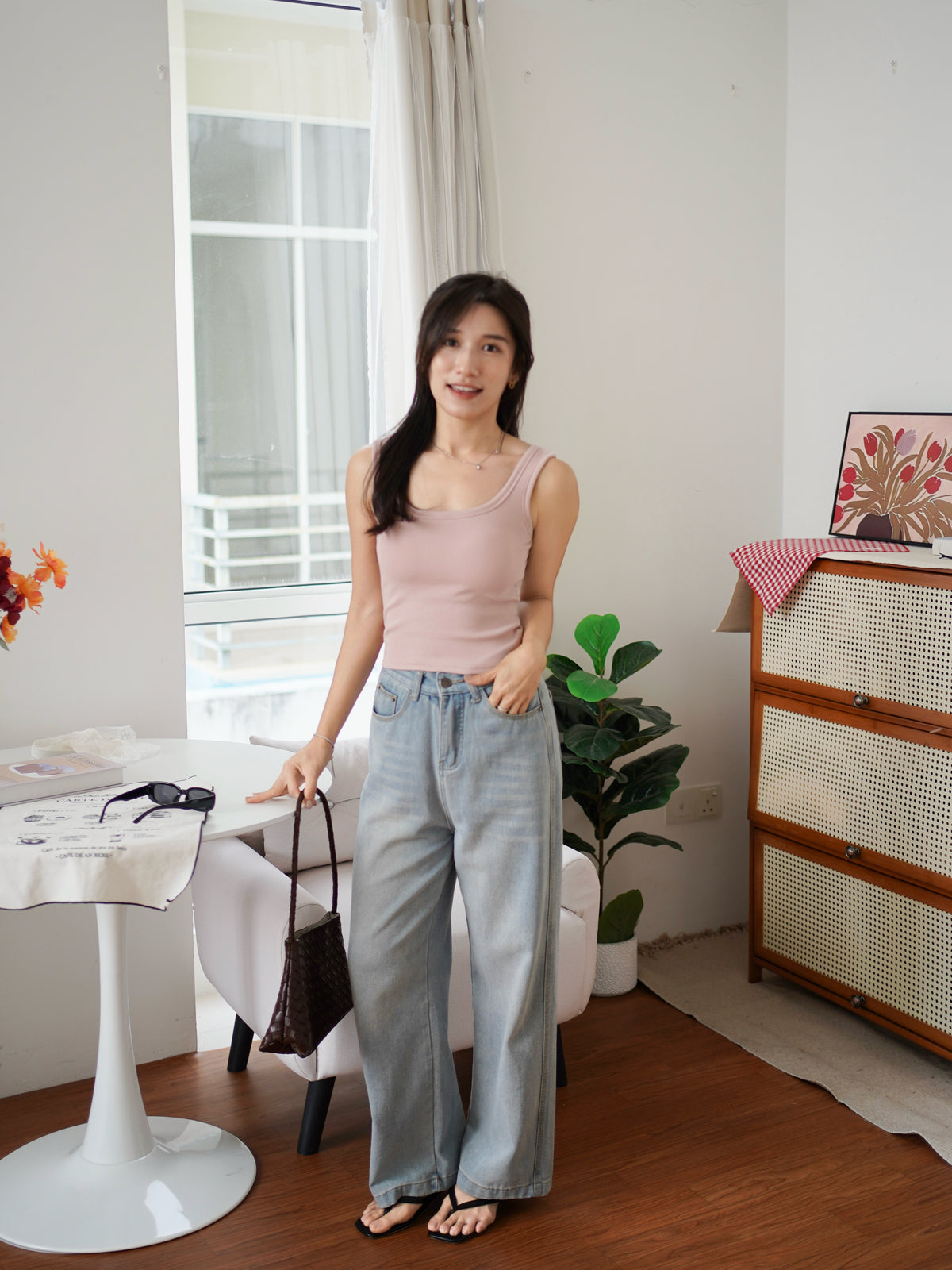 U Shape Padded Top - LovelyMadness Clothing Malaysia