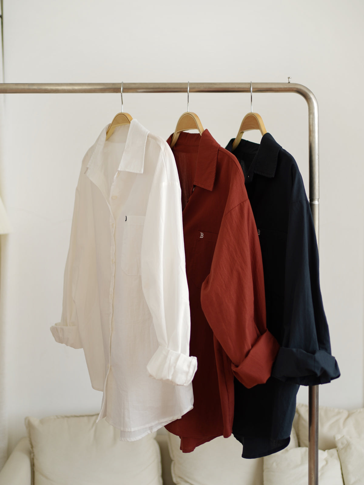 B Relax Button Shirt