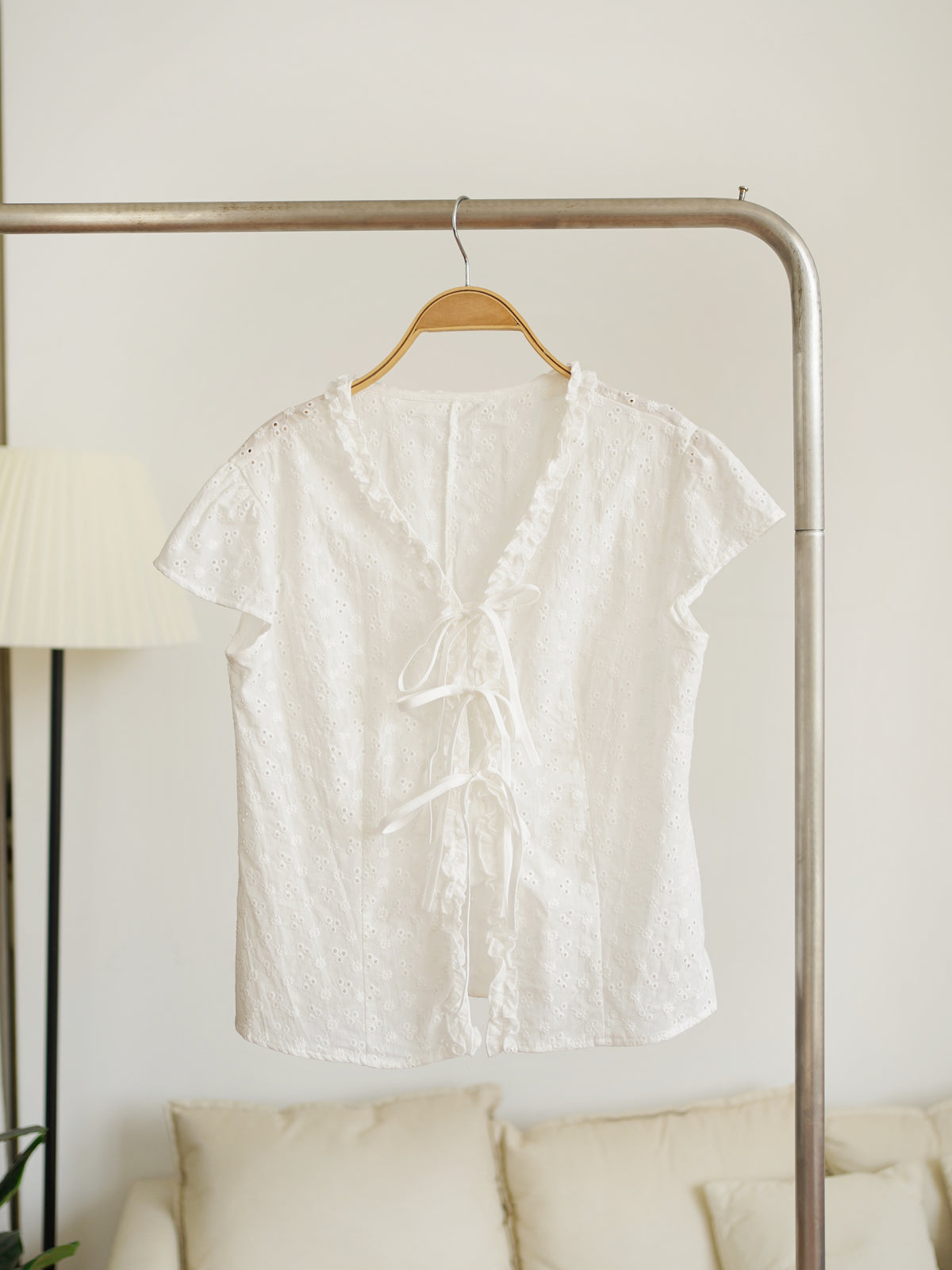 Lovey Crochet Ribbon Top - LovelyMadness Clothing Malaysia