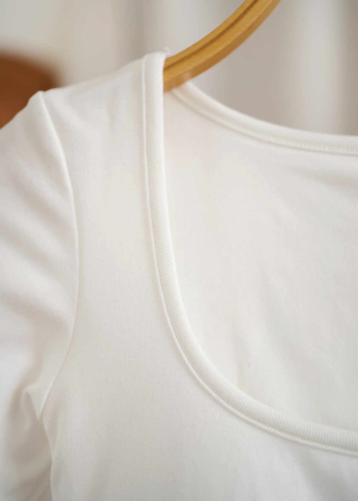 Yura Padded Quarter Sleeve Top