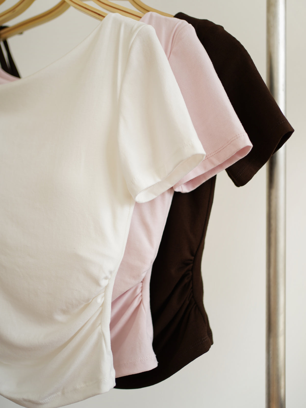 Moniss Oblique Padded Top - LovelyMadness Clothing Malaysia