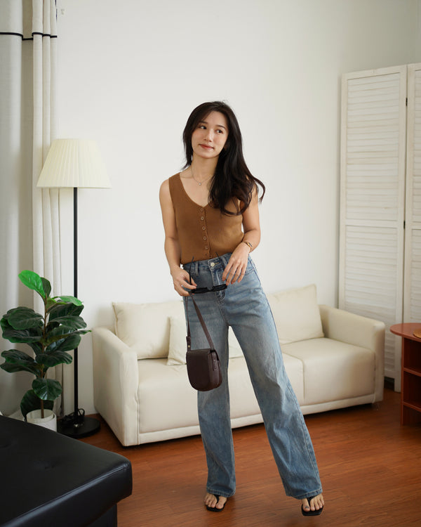 Fiona Knit V Tank