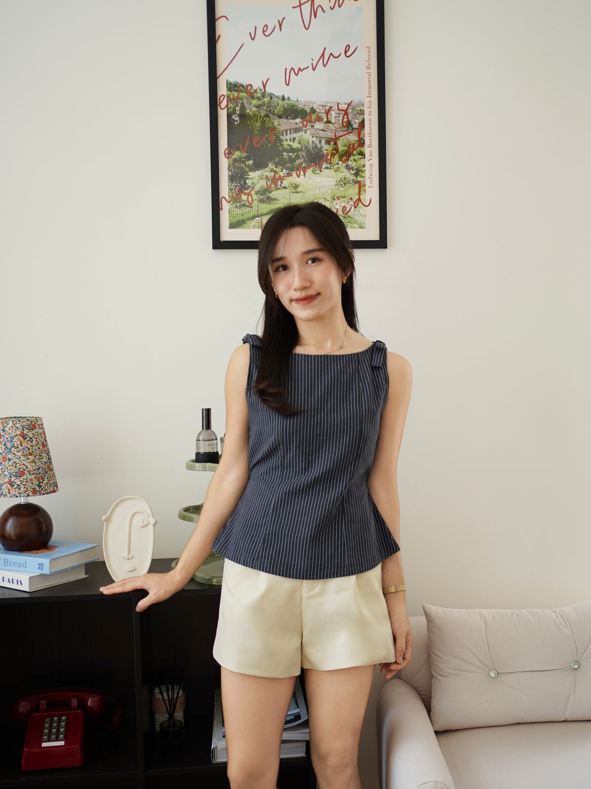 Giselle Stripe Tank Top - LovelyMadness Clothing Malaysia