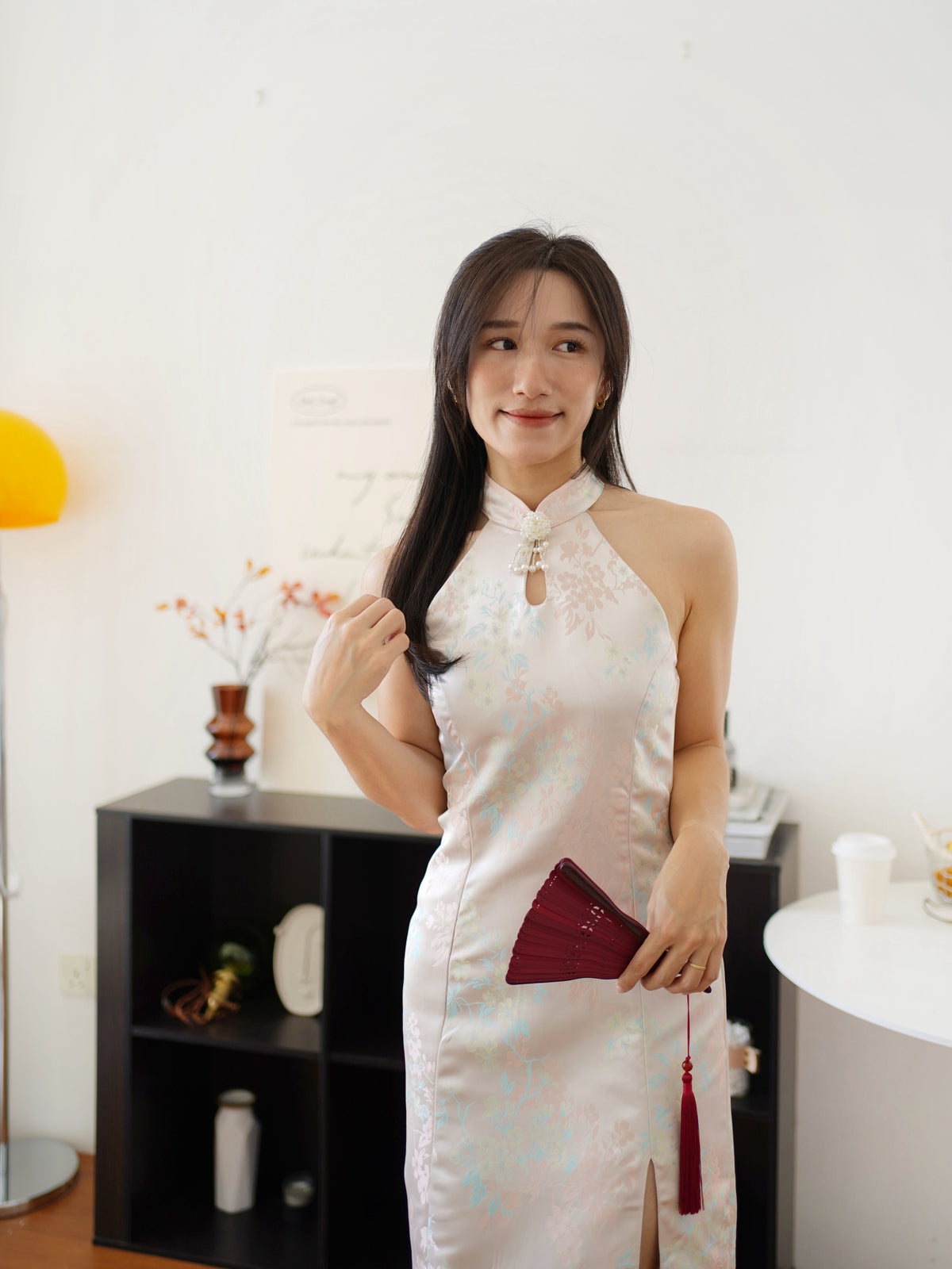Soft Bloom Cheongsam