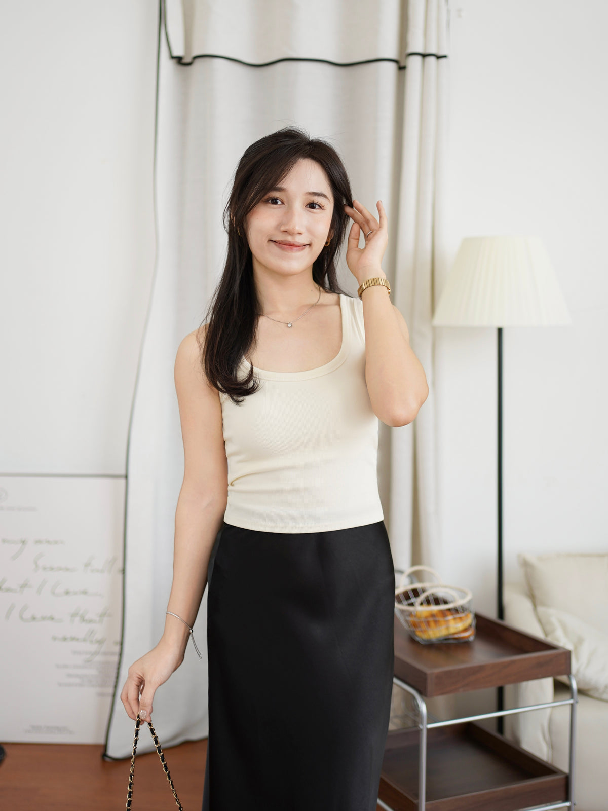 U Shape Padded Top - LovelyMadness Clothing Malaysia