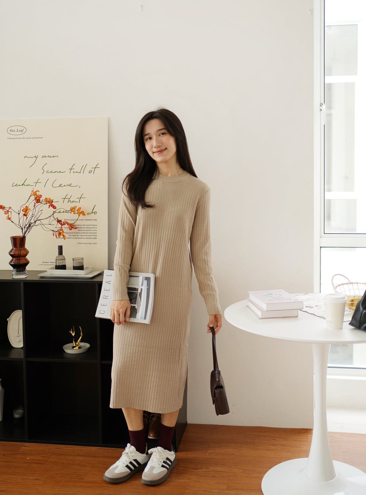 Knit Long Dress LovelyMadness Clothing Malaysia Knit Long Dress LovelyMadness Clothing Malaysia