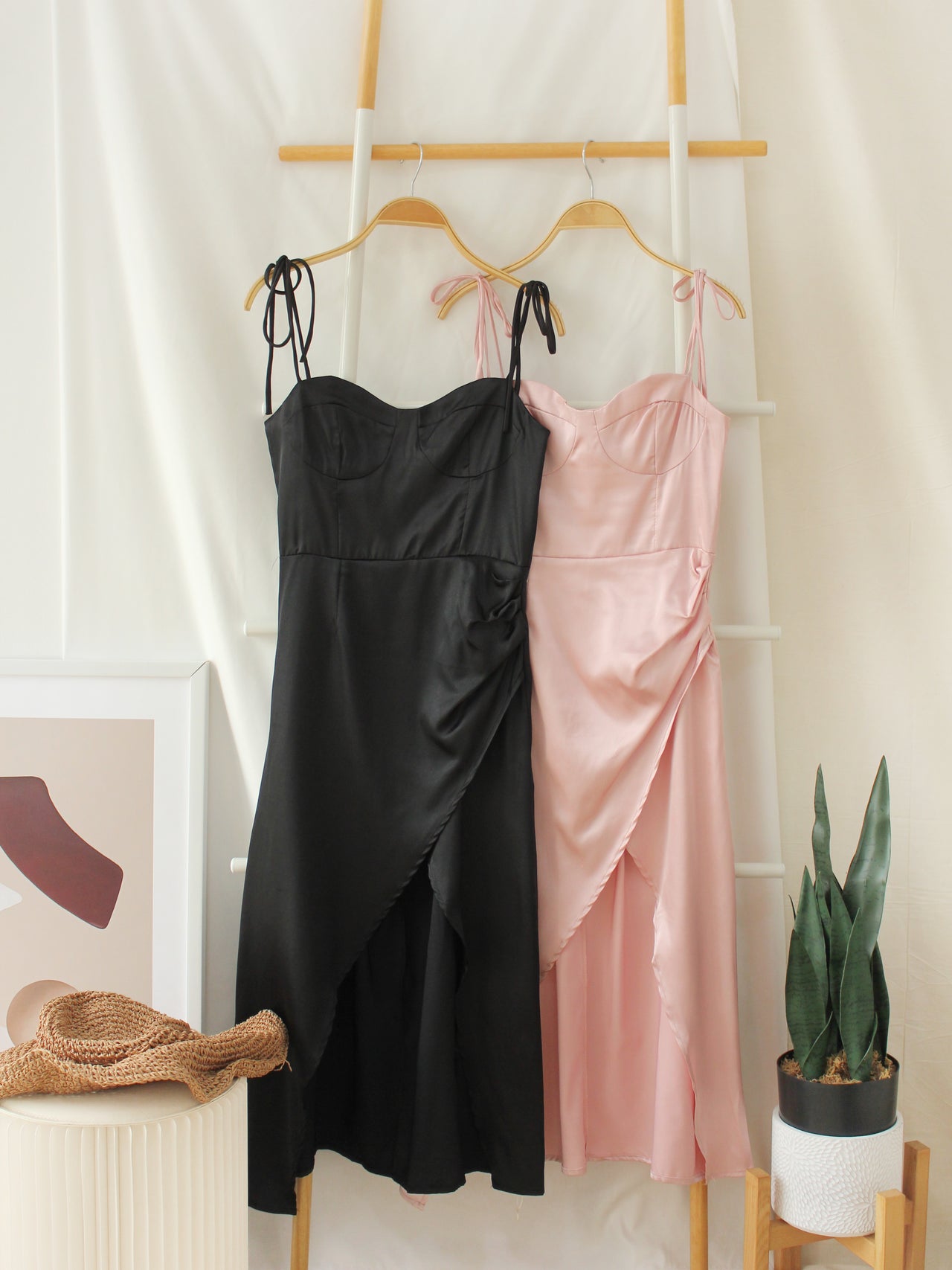 Silk blend dress sale