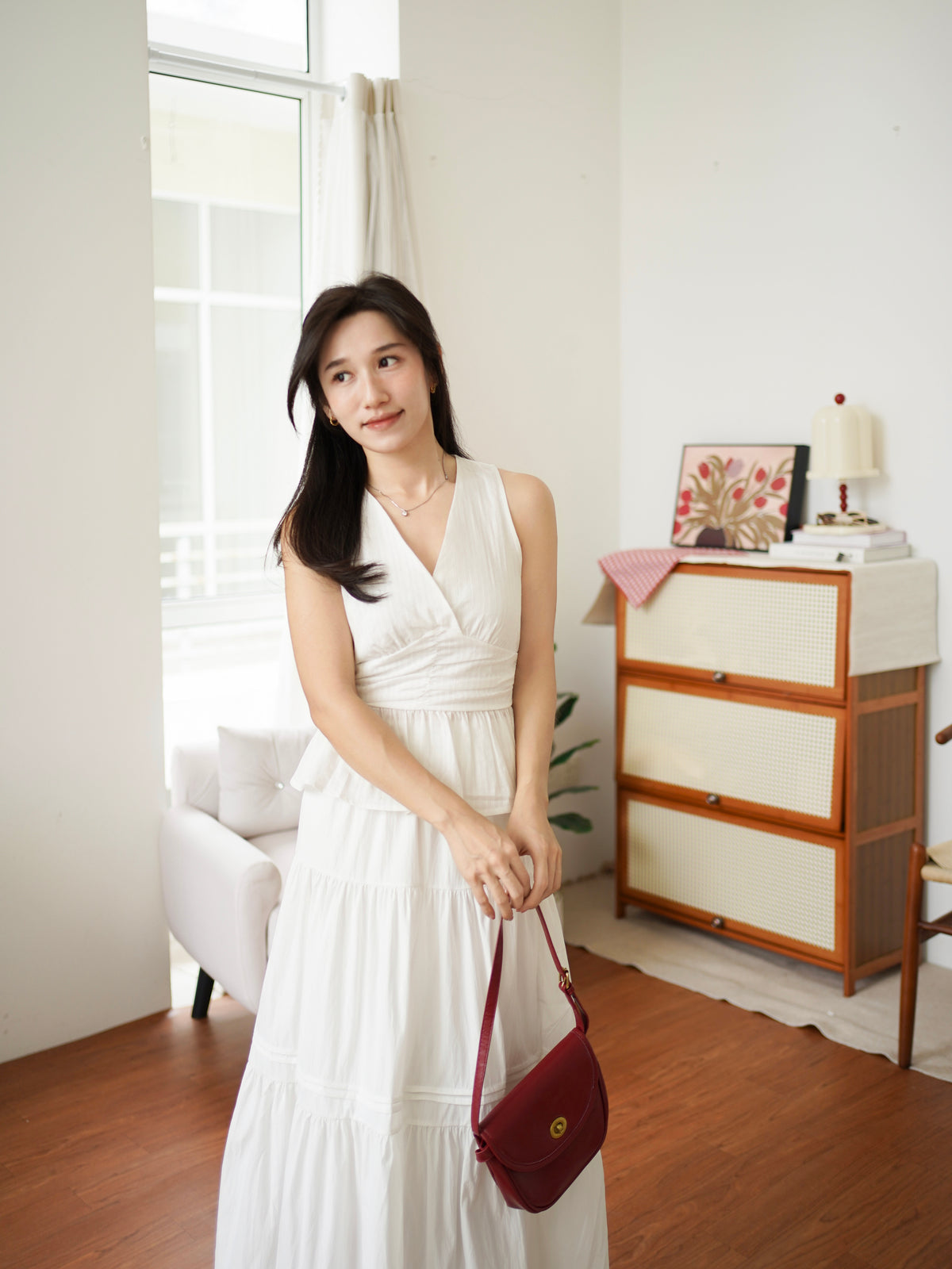 Samantha Ruffle Hem Top - LovelyMadness Clothing Malaysia