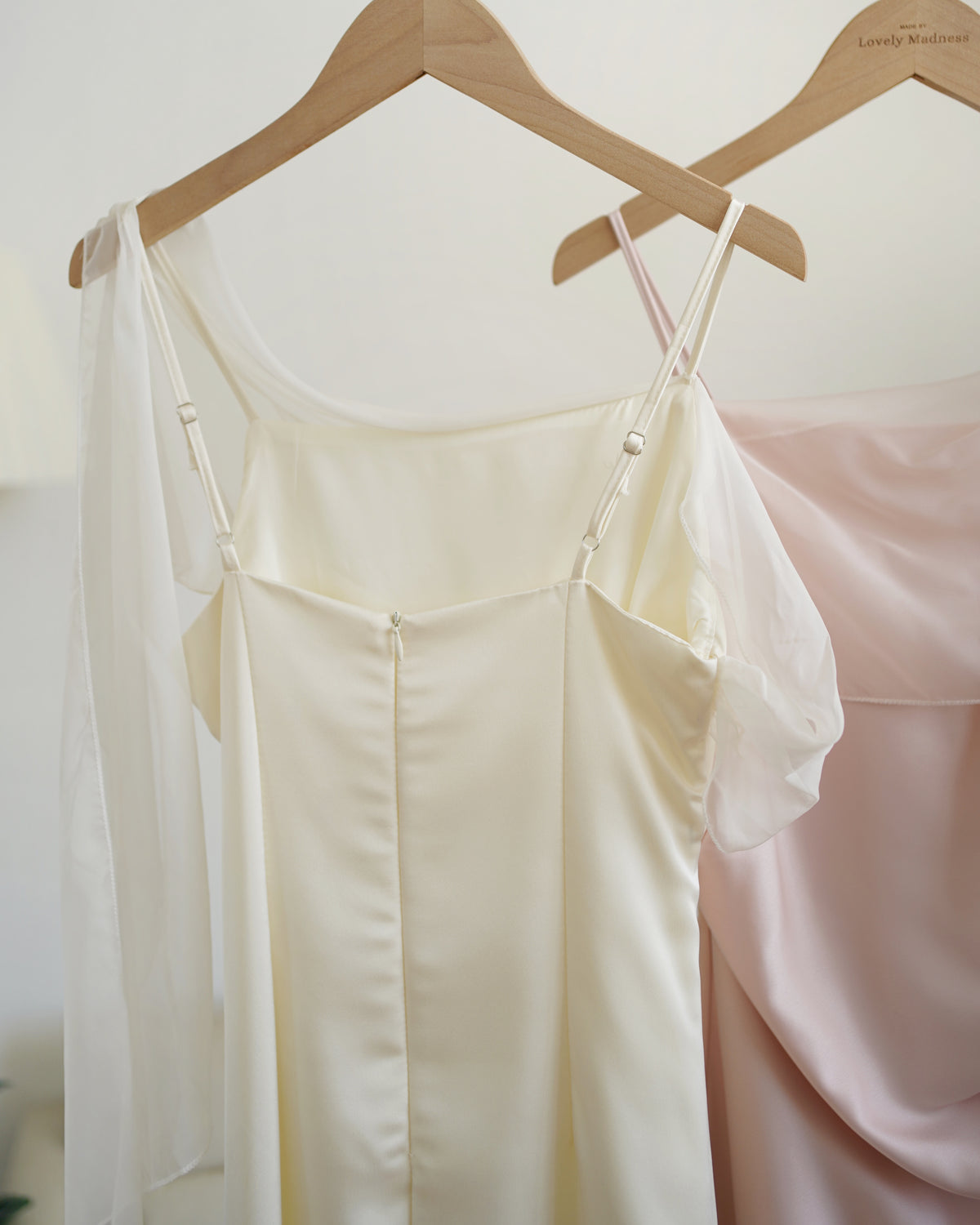 Roselia Satin Mesh Dress