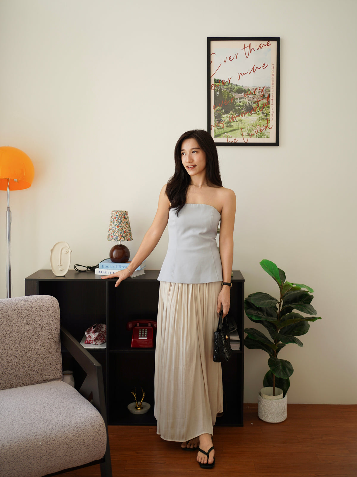 Andrea Pleated Skirt