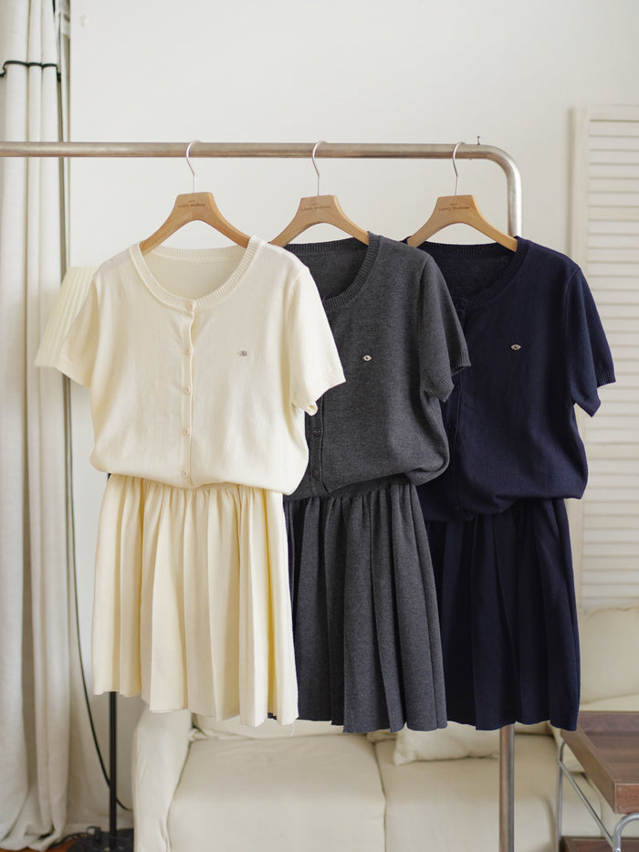 Quincy Knit Set - LovelyMadness Clothing Malaysia