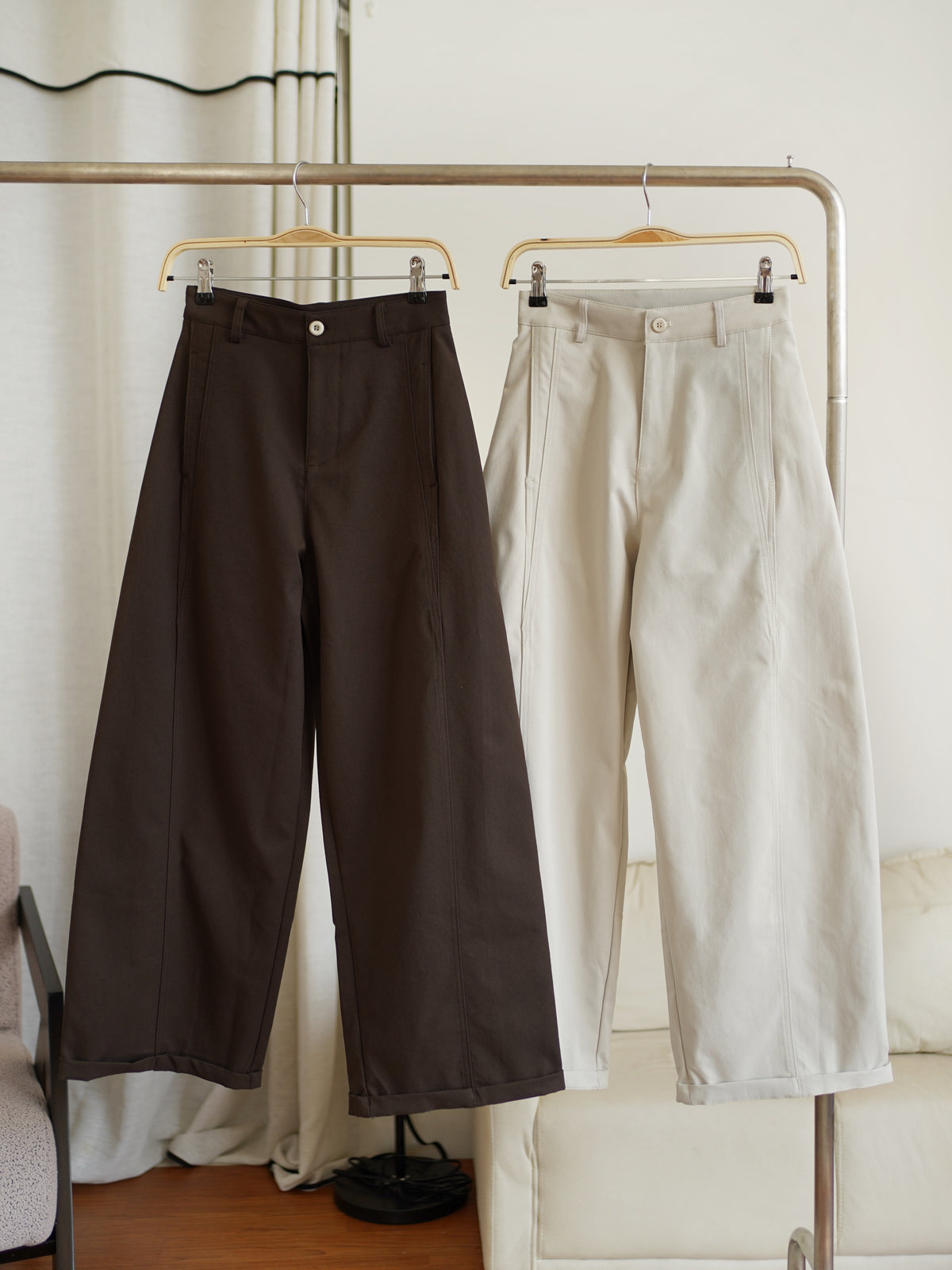 Elliot Wide Leg Trouser - LovelyMadness Clothing Malaysia