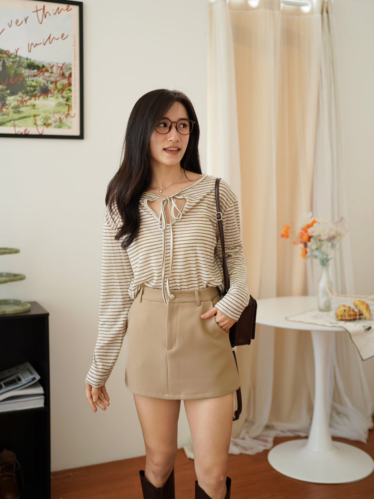 Pastel Stripe Top (2 ways top)
