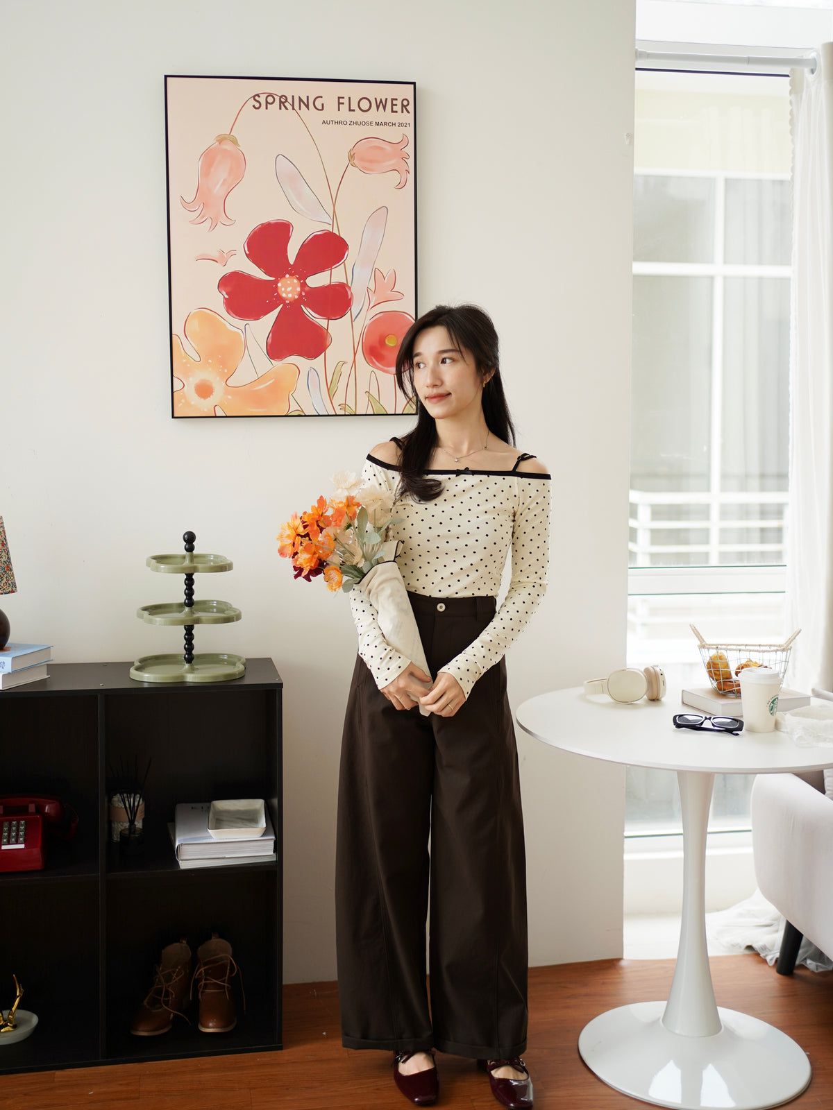 Elliot Wide Leg Trouser - LovelyMadness Clothing Malaysia