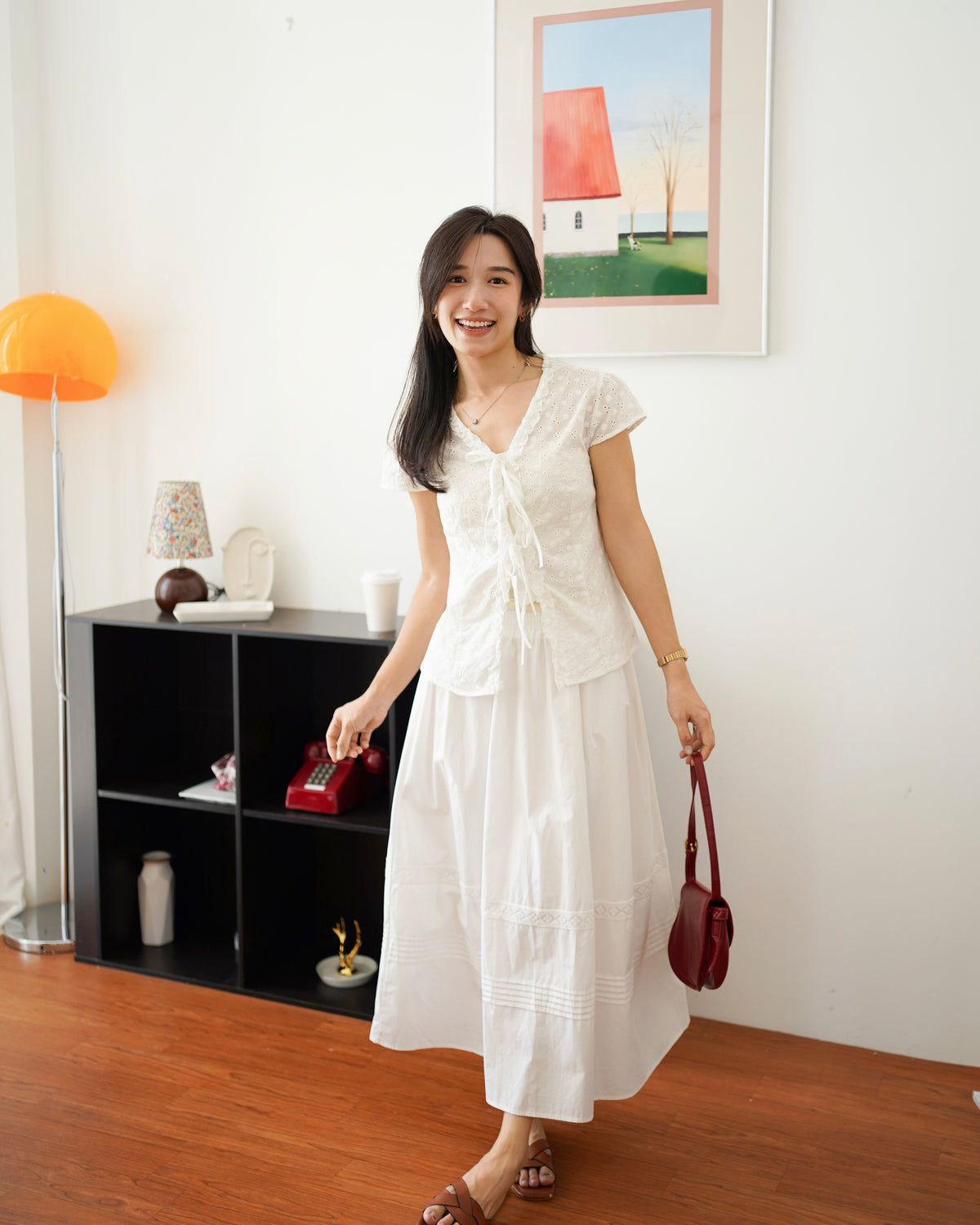 Lovey Crochet Ribbon Top - LovelyMadness Clothing Malaysia