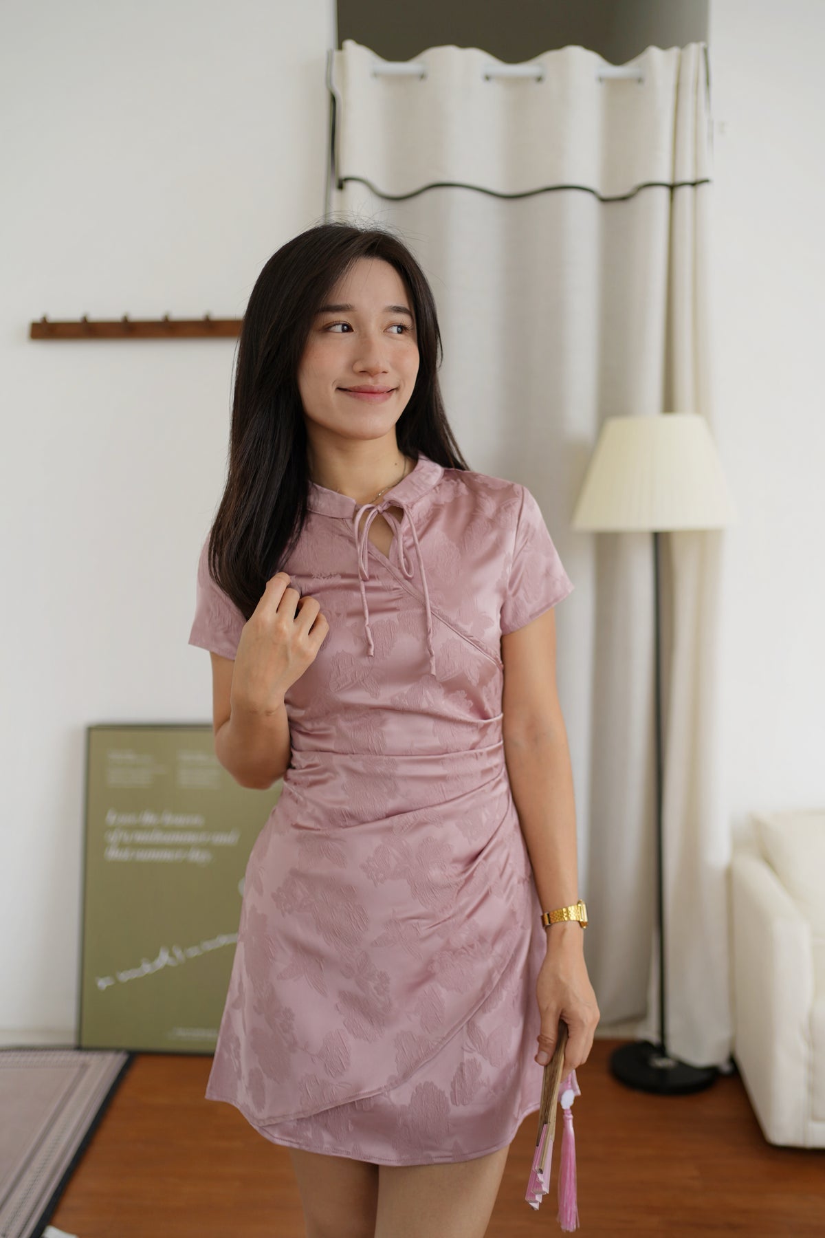 Pink Oriental Dress