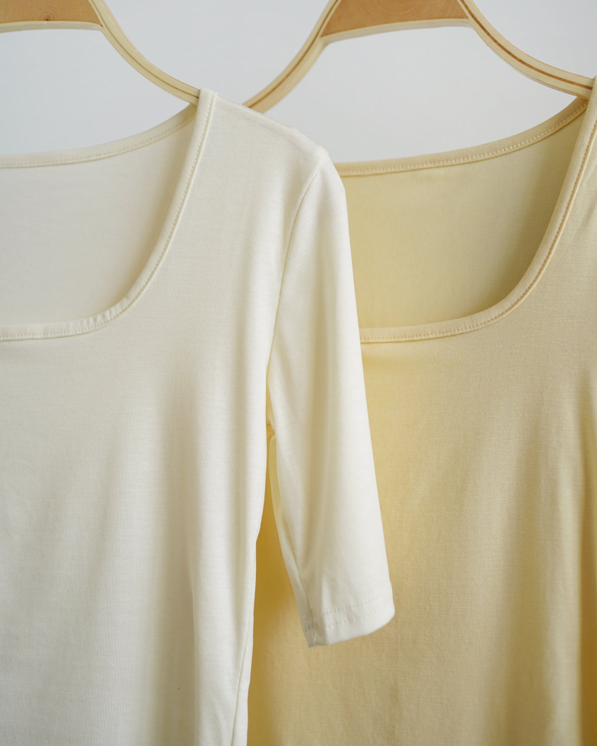 Elsie Cotton U Neck Top
