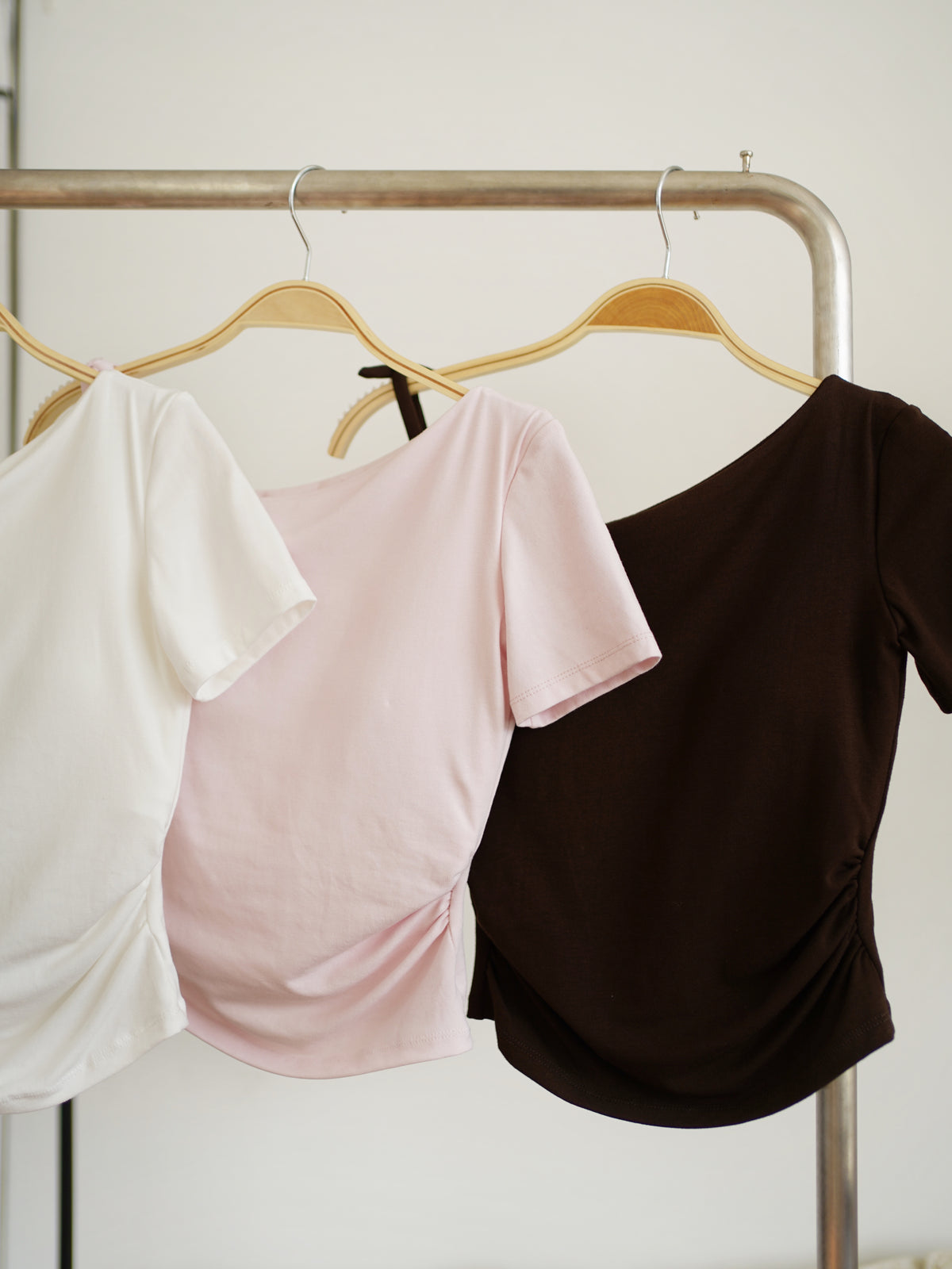 Moniss Oblique Padded Top - LovelyMadness Clothing Malaysia