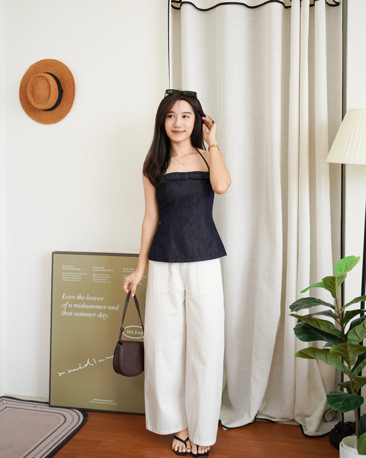 Celsey Wide Leg Trouser
