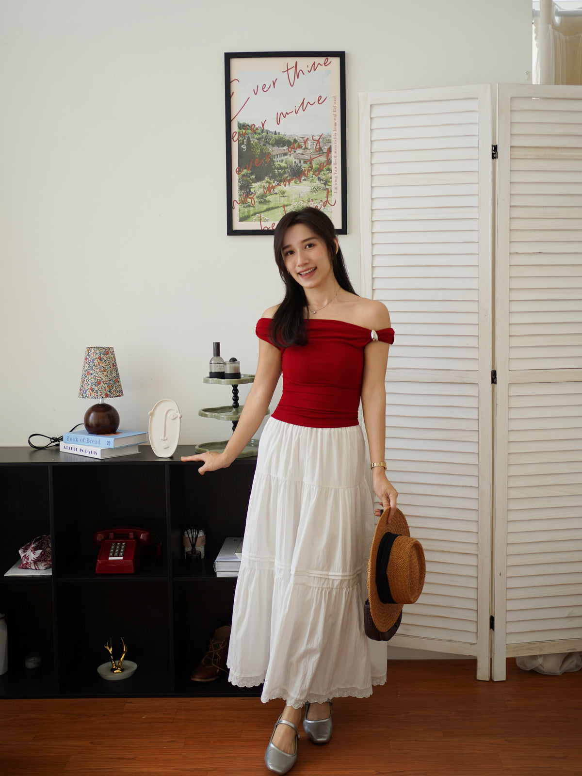 Belle Twisted Padded Top - LovelyMadness Clothing Malaysia