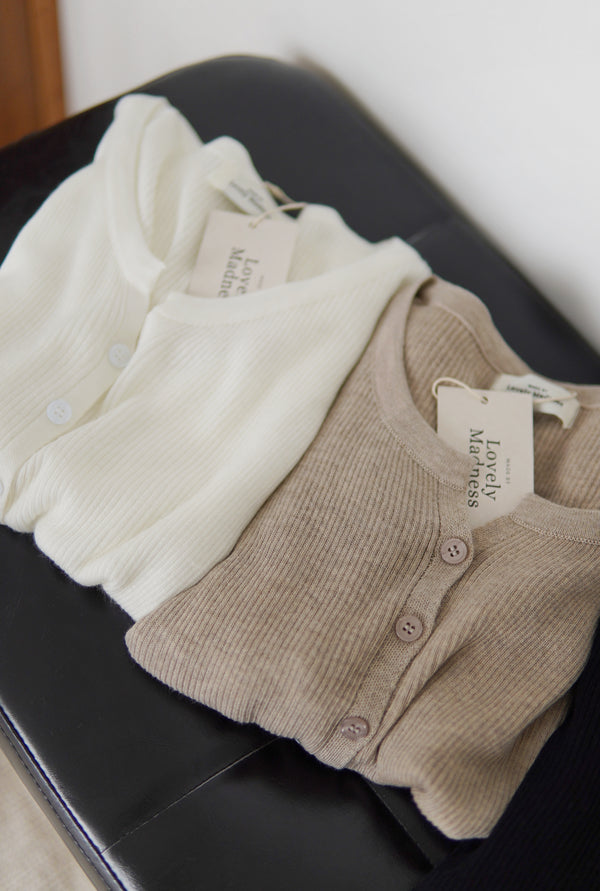 [LM.made] Charlotte Rib Cardi
