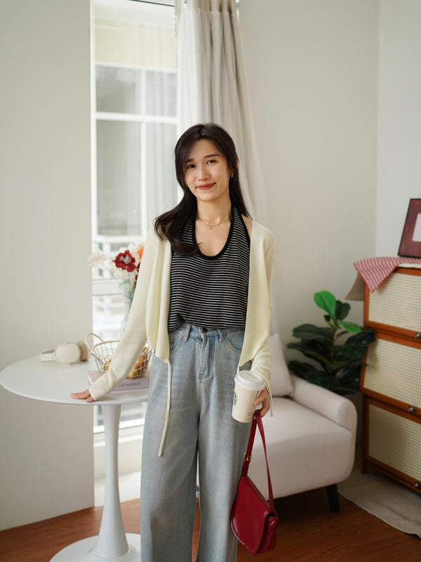 Harper Knit Halter Top Set - LovelyMadness Clothing Malaysia