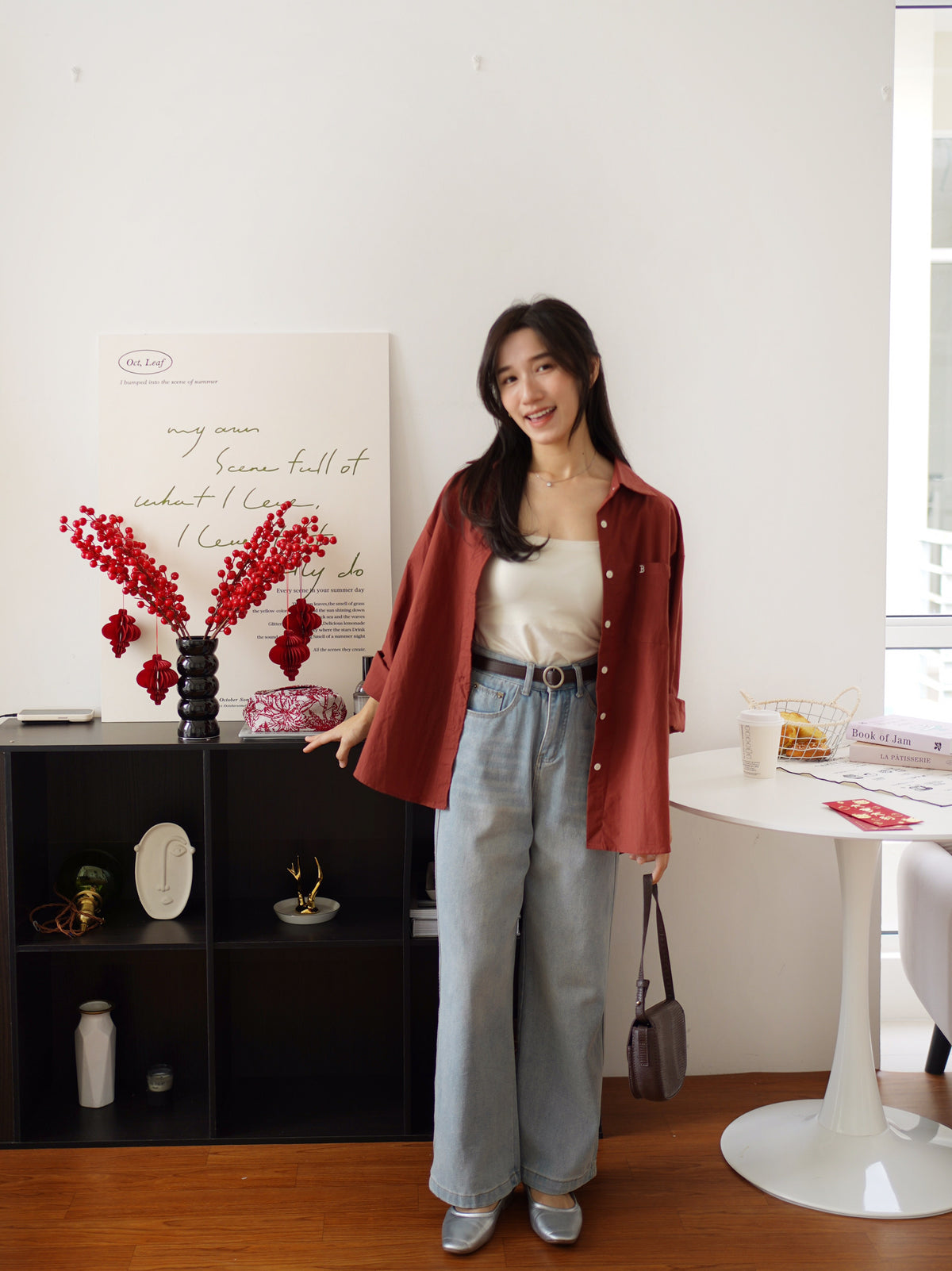 B Relax Button Shirt