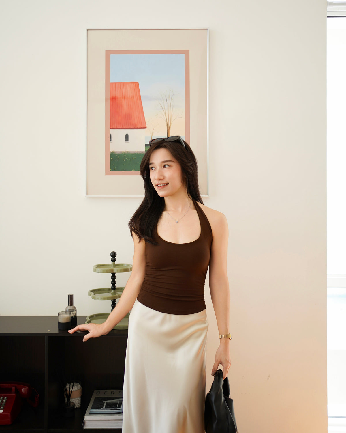 Chelsea Halter Padded Top
