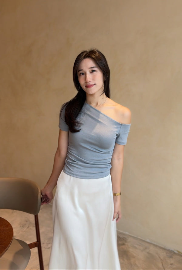 Olivia Ruched Top - LovelyMadness Clothing Malaysia